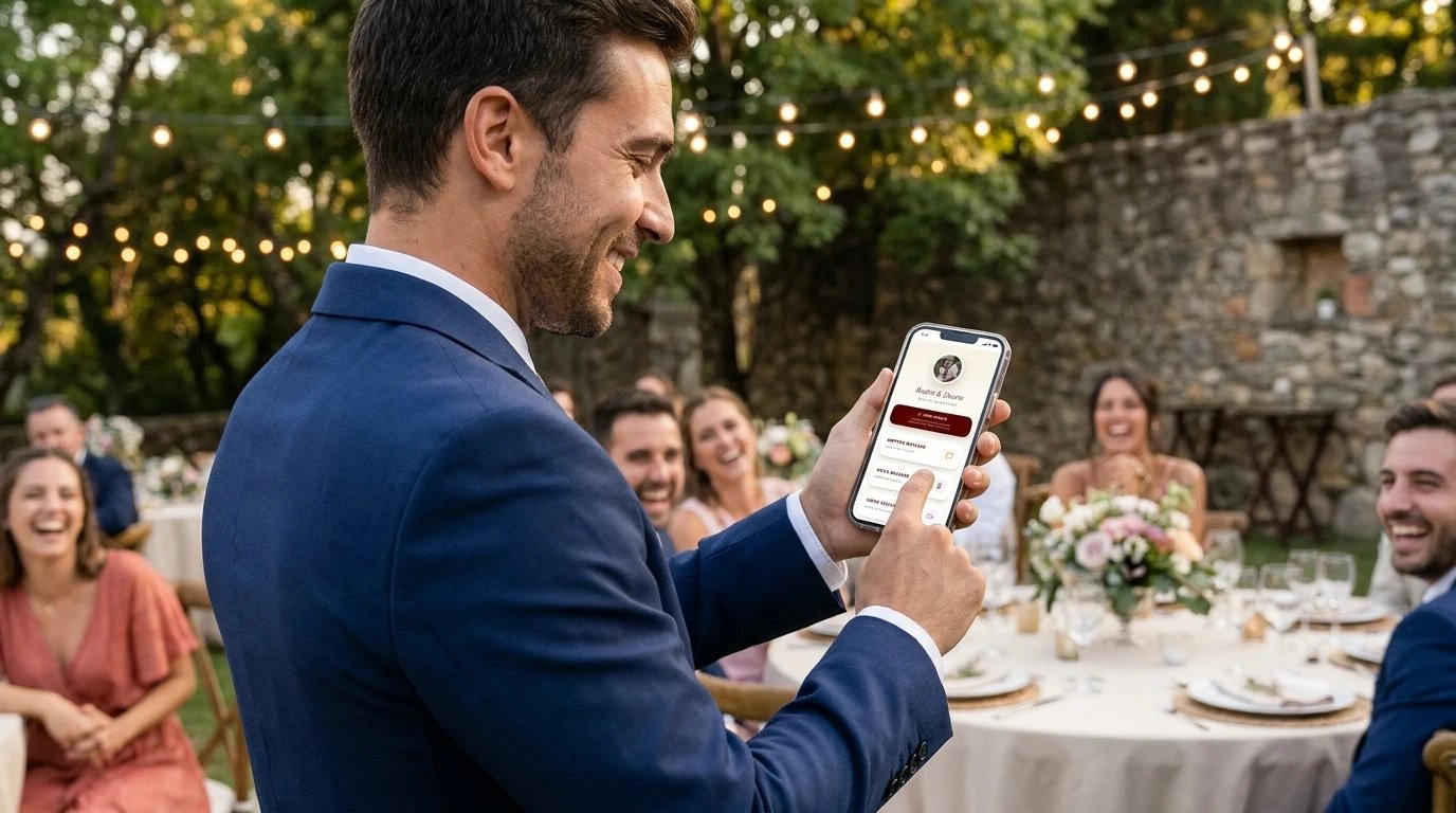Guests leave their message
